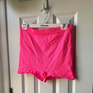 Colsie High Waist Pink Shorts